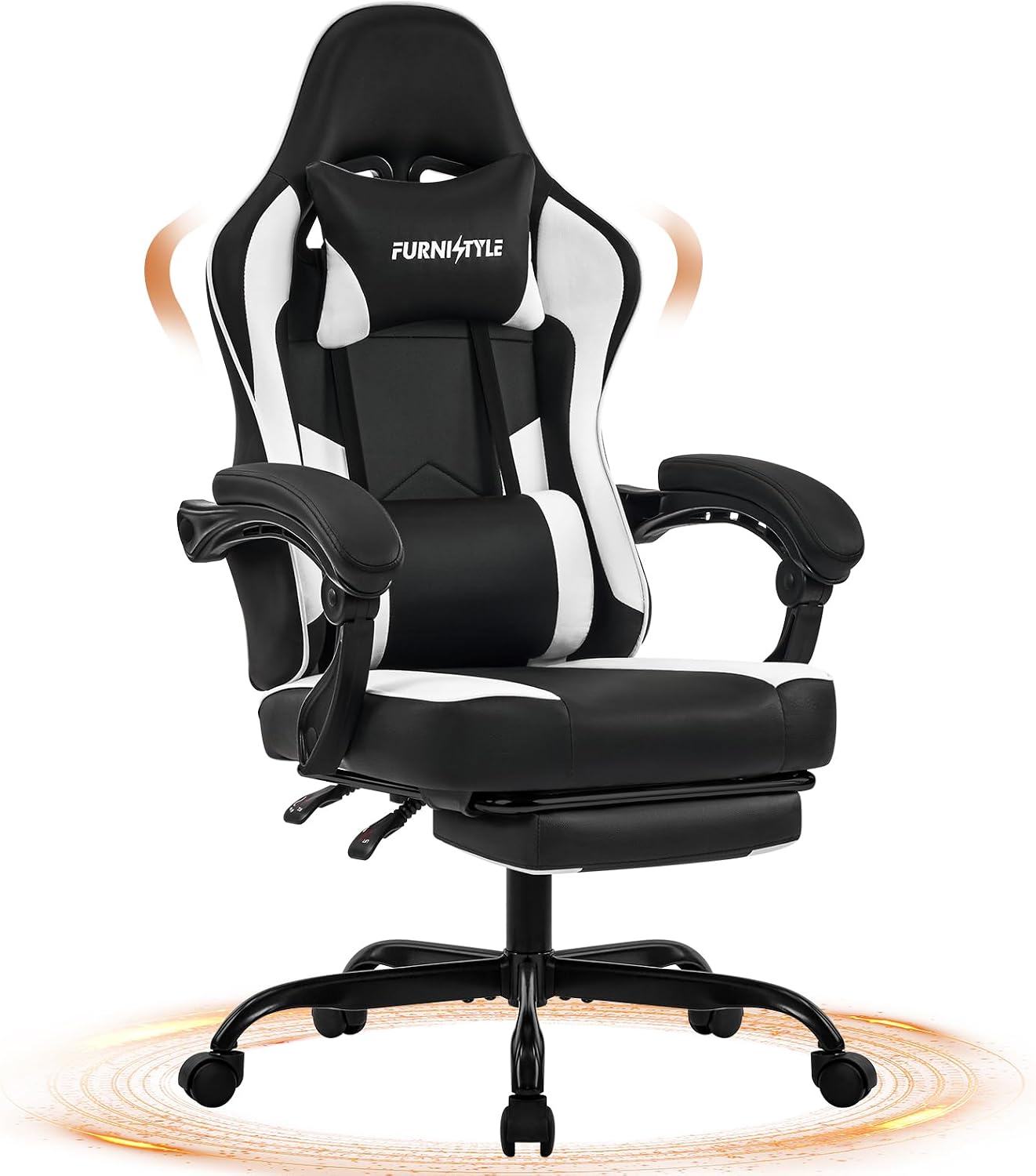 Video Gaming & Esports Usd Acc - Gamingstoel met voetensteun, videogame-stoelen voor volwassenen,