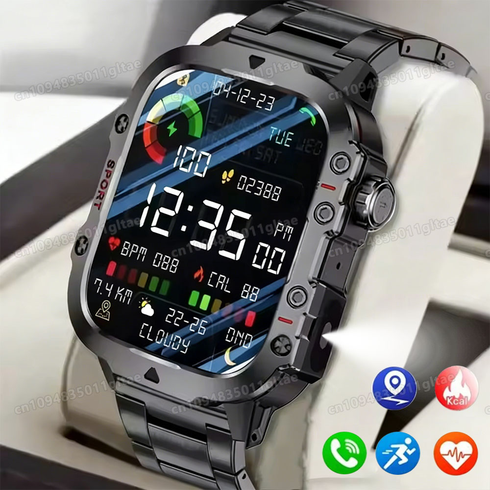 Phase Esports & Gaming Festival - 2026 Robuuste Militaire Smart Horloge Heren