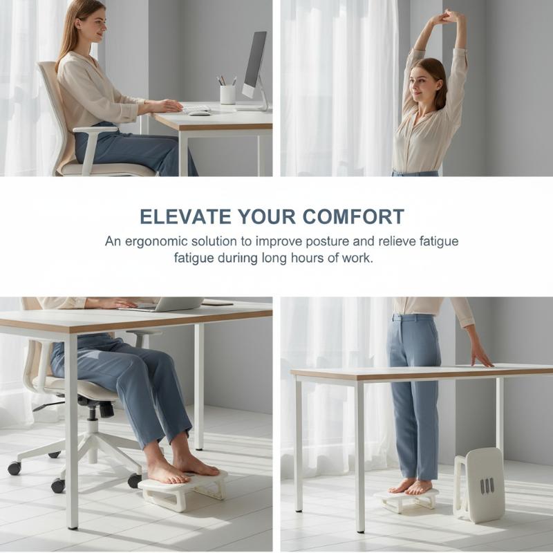 ~Draagbaar voetsteunje voor on - Footrest Under Desk recensie en prijs